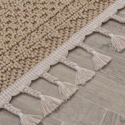 Dywan boho zewnętrzny beż BOUCLE 80x150 cm