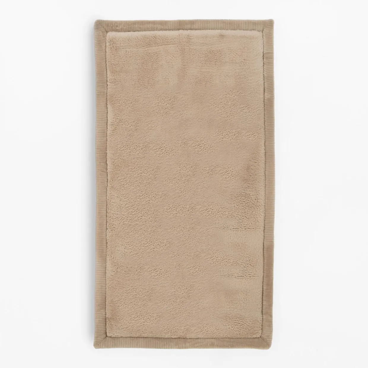 Dywan do przedpokoju beżowy PUFFY SOFT 80x150 cm