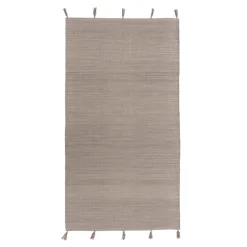 Dywan do przedpokoju boho taupe BORG 80x150 cm