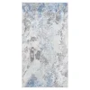 Dywan do przedpokoju niebieski MIRAGE 80x150 cm