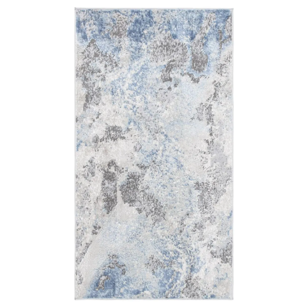 Dywan do przedpokoju niebieski MIRAGE 80x150 cm