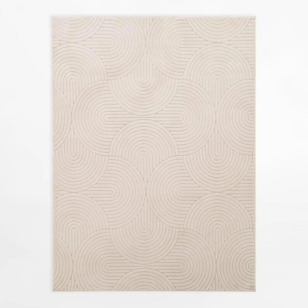 Dywan do salonu MODERNO, kremowy, 160x230 cm