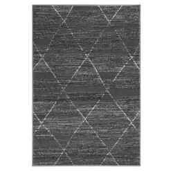 Dywan do salonu szary GEOMETRY160x230 cm