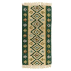 Dywan dwustronny ALBORG ZIELONY 80x150 cm