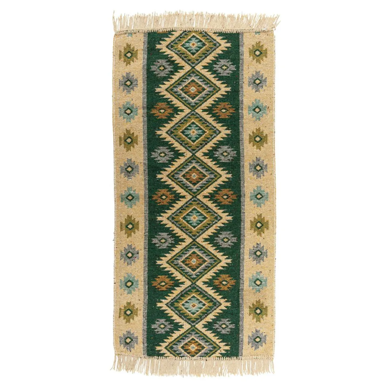 Dywan dwustronny ALBORG ZIELONY 80x150 cm