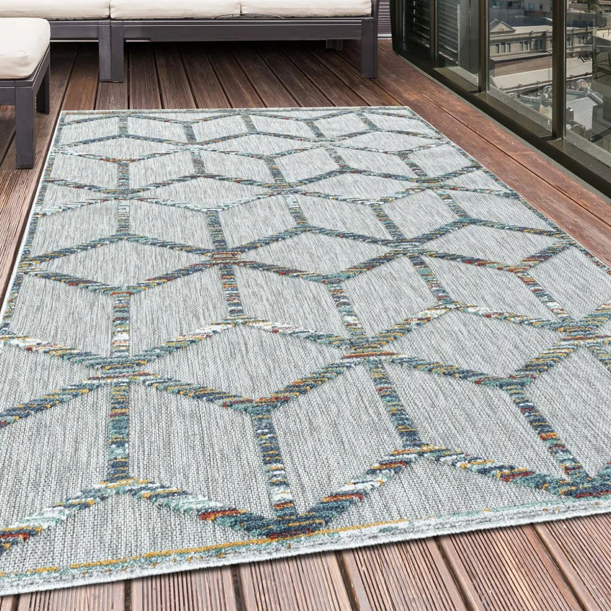 Dywan geometryczny BAHAMA 120x170 cm