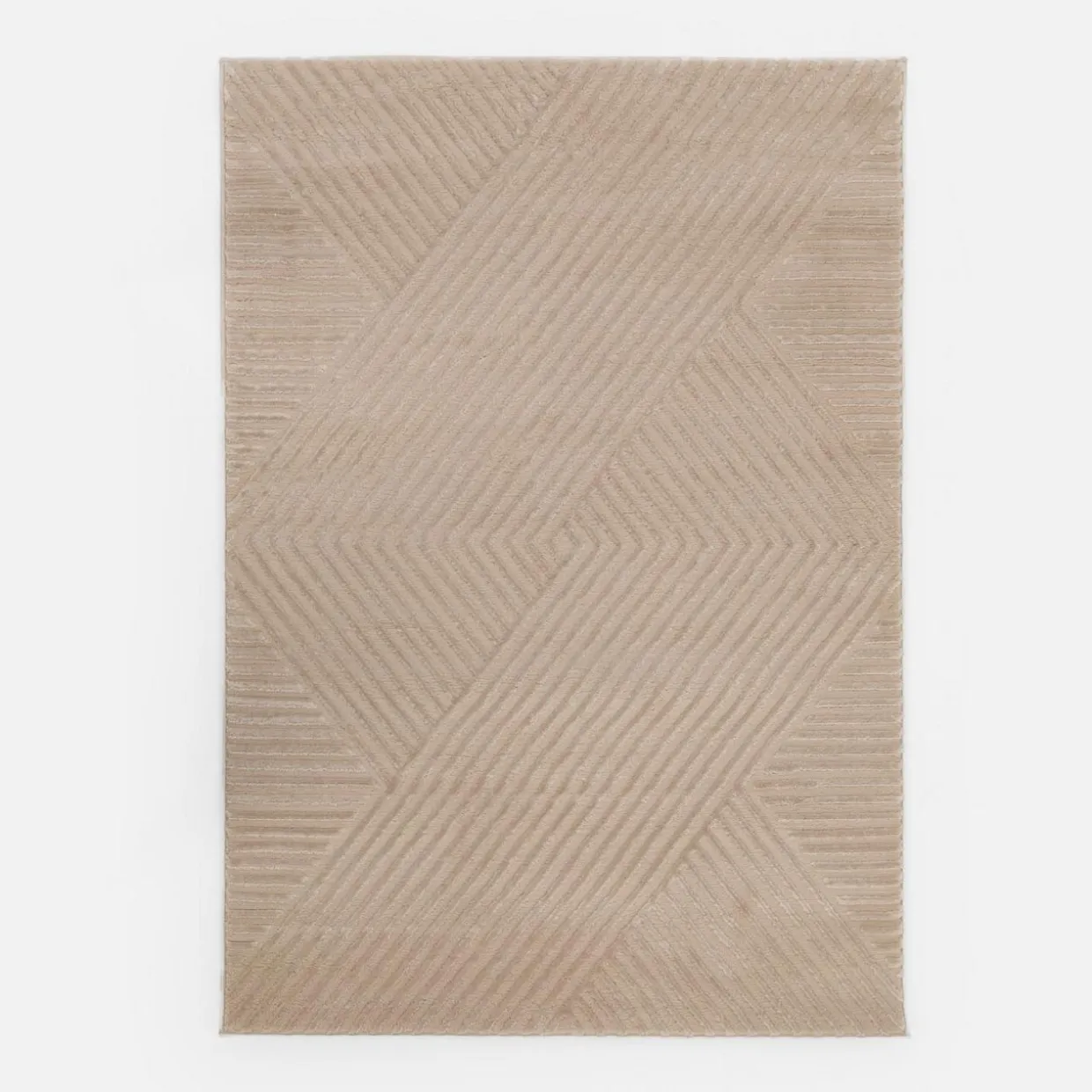 Dywan geometryczny beżowy SAHARA 120x170 cm