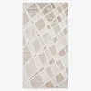 Dywan geometryczny beżowy MADERA 80x150 cm