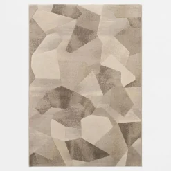 Dywan geometryczny beżowy SORRENTO 160x230 cm