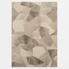 Dywan geometryczny beżowy SORRENTO 120x170 cm