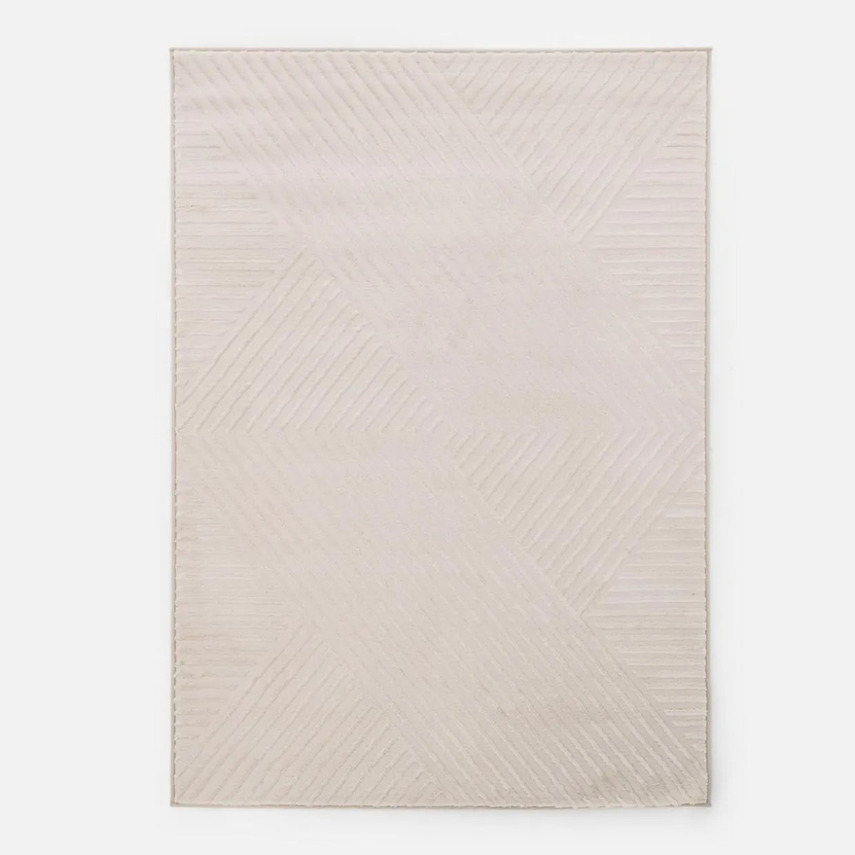 Dywan geometryczny kremowy SAHARA 120x170 cm