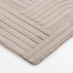 Dywan geometryczny MALAGA 3D taupe, 160x230 cm