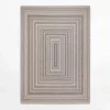 Dywan geometryczny ORIA, szary, 160x220 cm