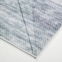Dywan geometryczny szaroróżowy PUERTO 120x160 cm