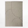 Dywan geometryczny szary PIATTO 160x230 cm