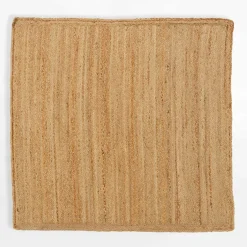 Dywan jutowy BRUGA, kwadratowy, 120x120 cm