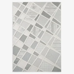 Dywan kremowo-szary MADERA 120x170 cm