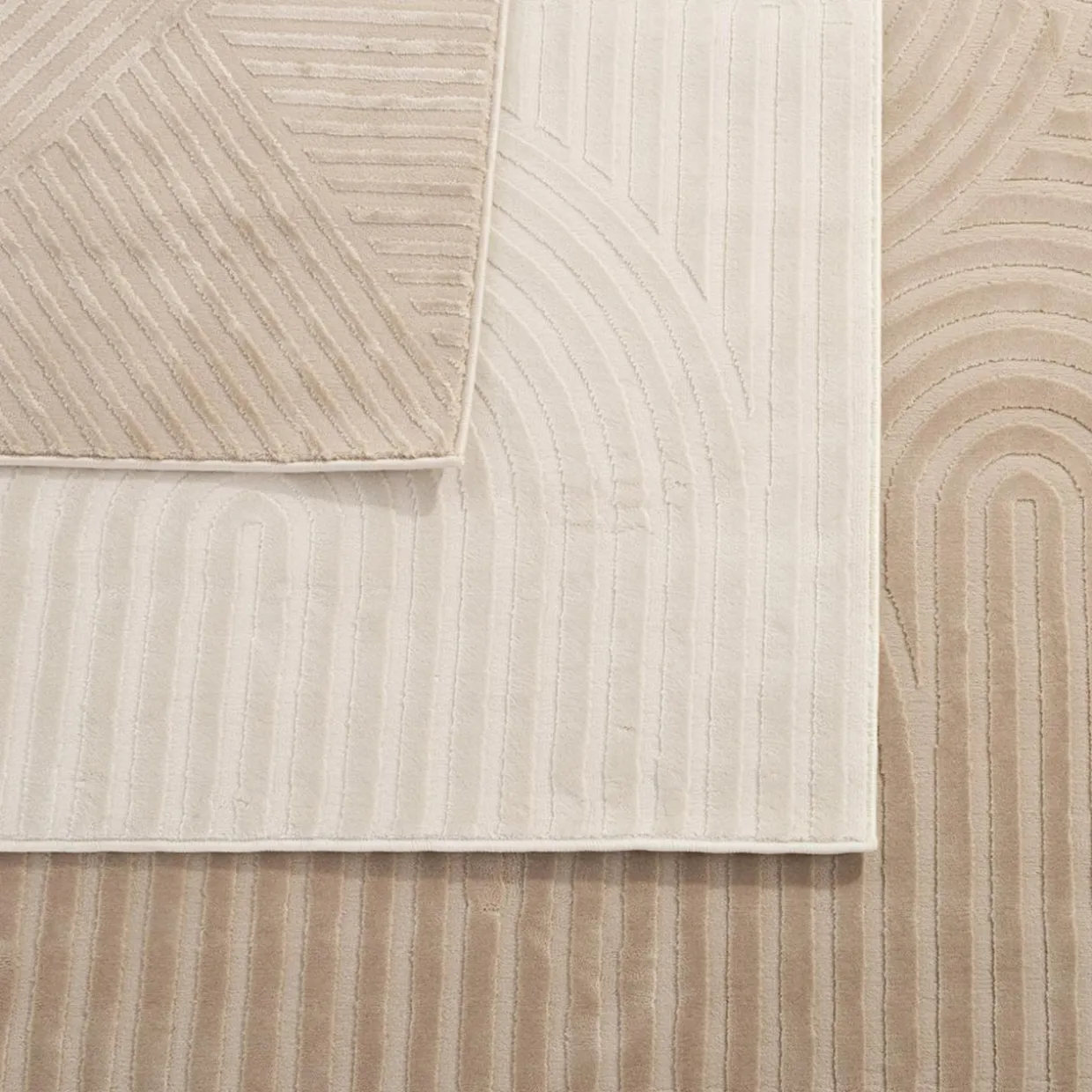 Dywan kremowy WAVES 200x290 cm