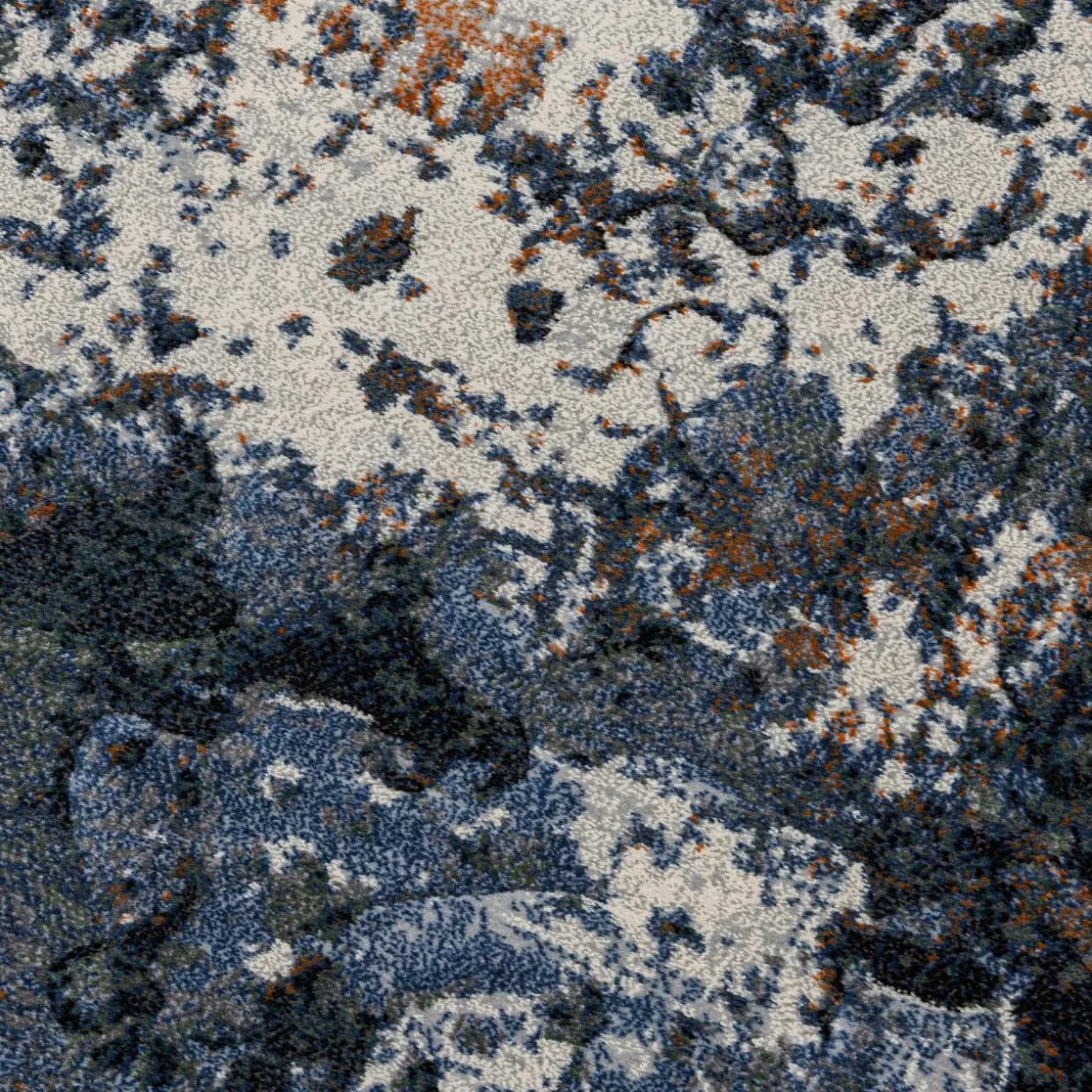 Dywan loftowy niebieski SORRENTO 160x230 cm