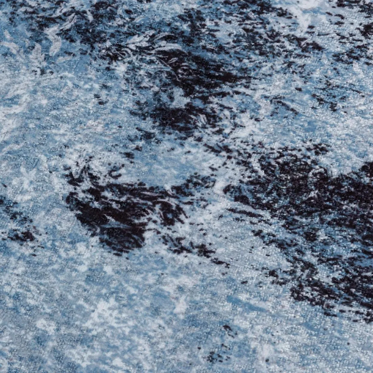 Dywan loftowy z połyskiem niebieski STELLA 80x150 cm
