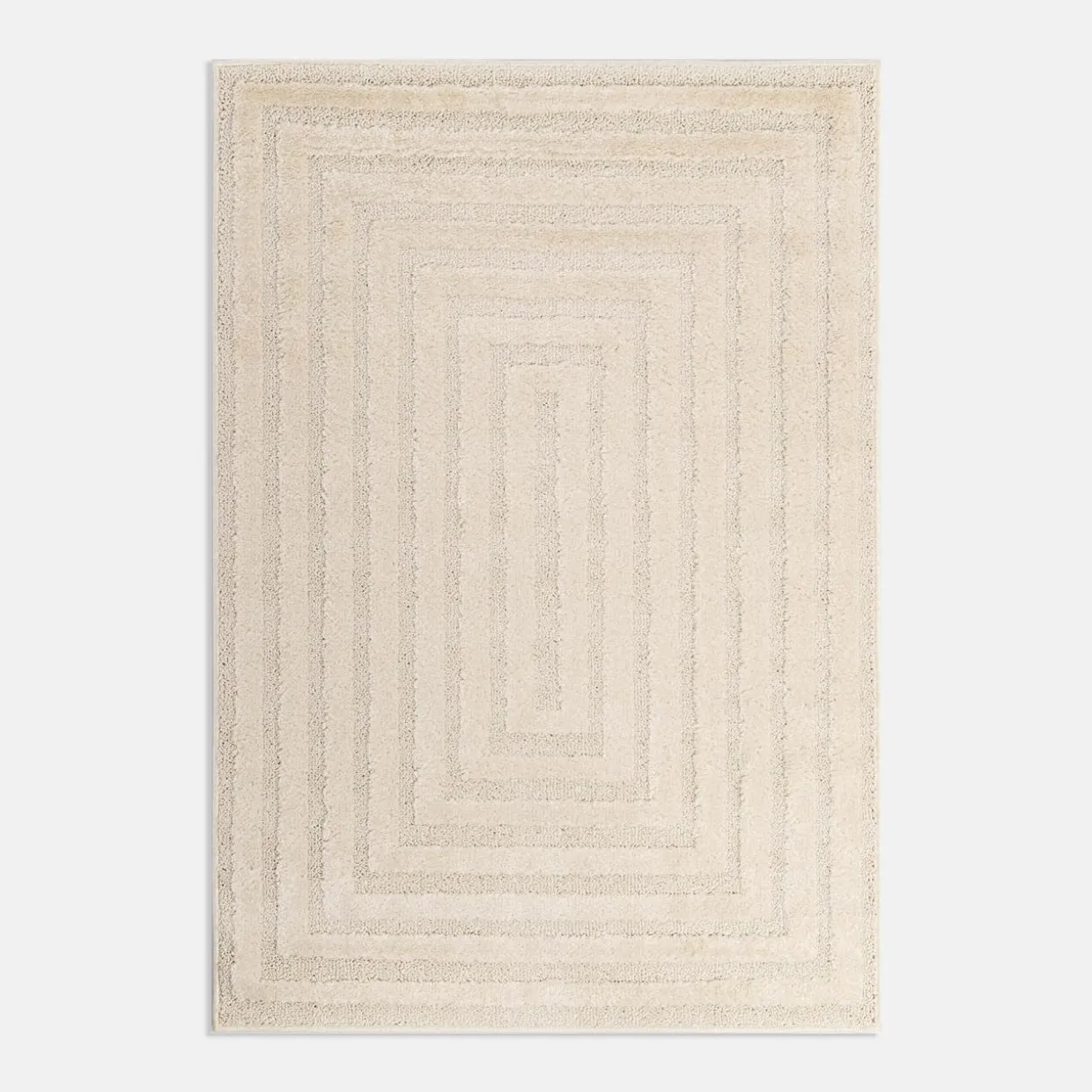 Dywan nowoczesny biało-kremowy MONTY 120x170 cm