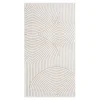 Dywan nowoczesny do przedpokoju kremowy RIMINI 80x150 cm