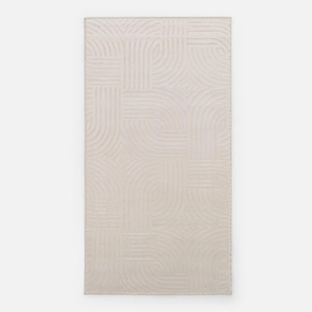 Dywan nowoczesny kremowy SAHARA 80x150 cm