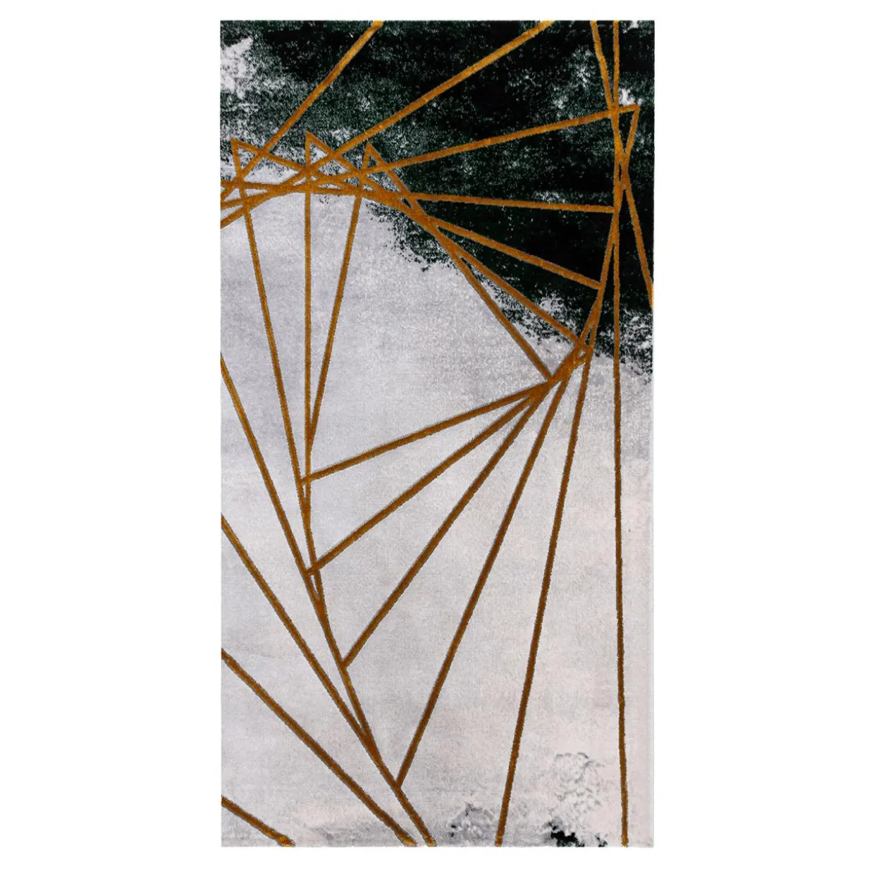 Dywan nowoczesny ze złotym wzorem BELLAGIO 80x150 cm