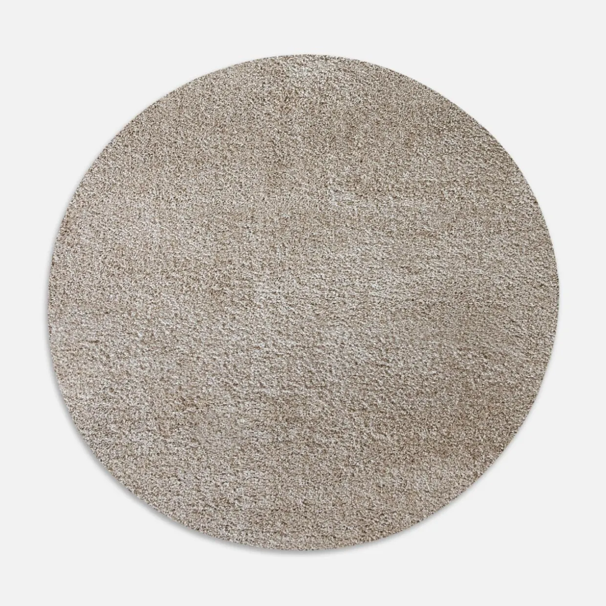 Dywan okrągły beżowy FURRY 60 cm