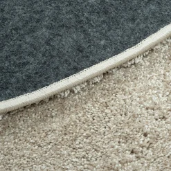 Dywan okrągły beżowy SHAPE 200 cm