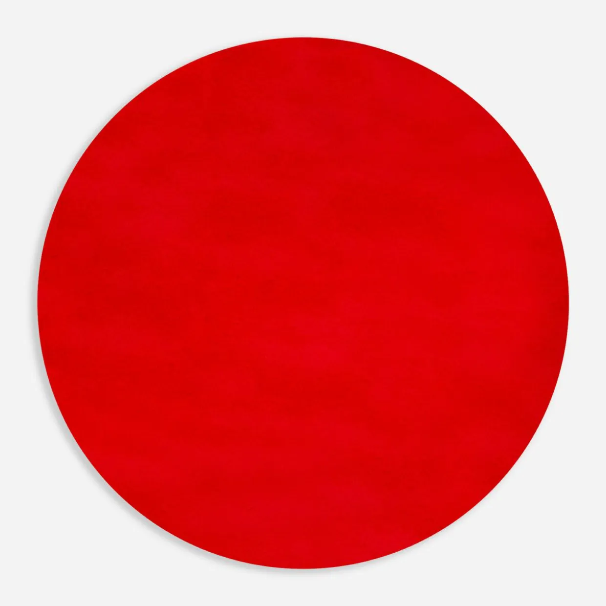 Dywan okrągły czerwony RABBII 100 cm