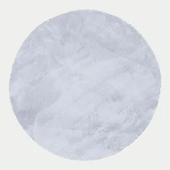 Dywan okrągły jasnoszary PULY 100 cm