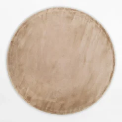 Dywan okrągły PEARL, beżowy, 160 cm