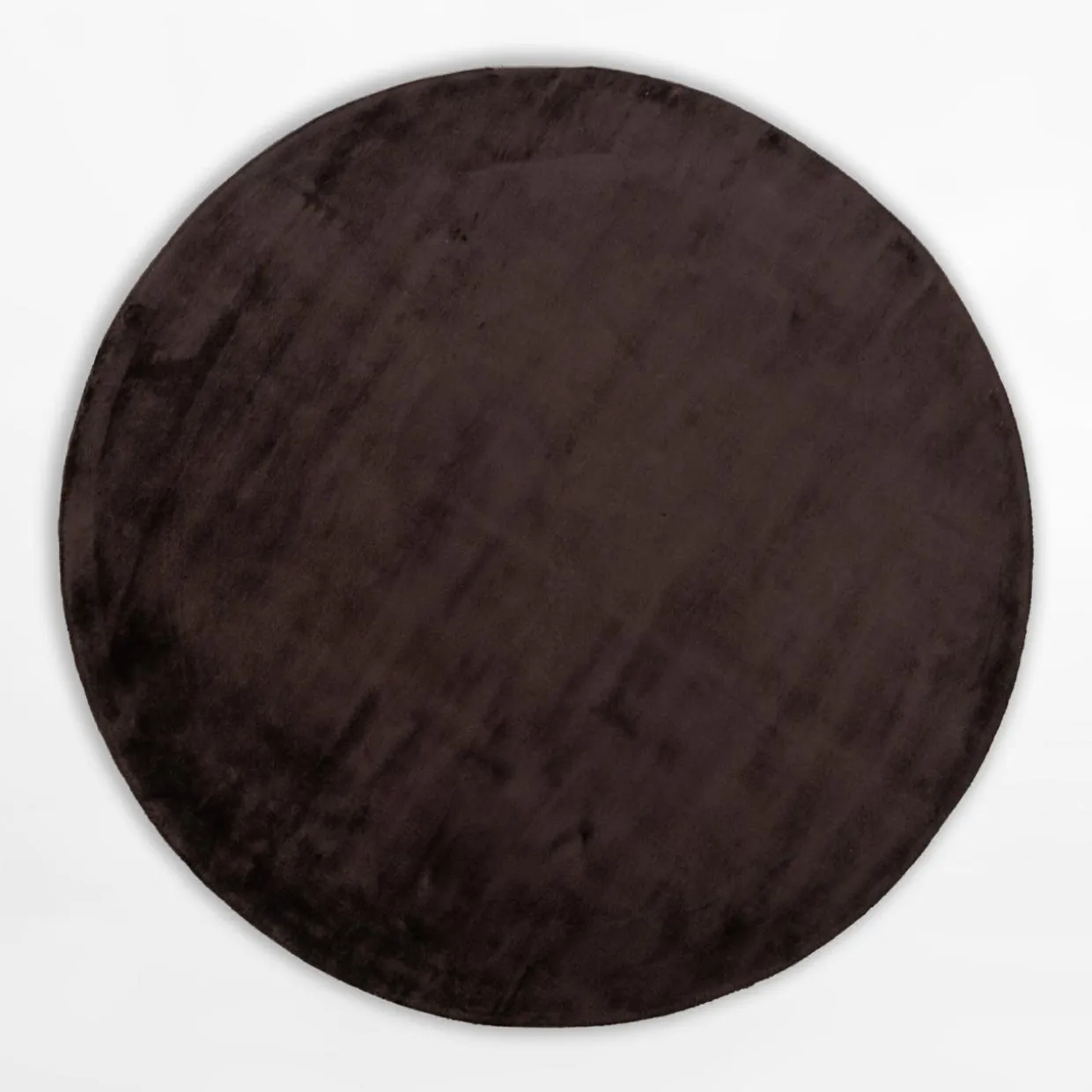 Dywan okrągły PEARL, brązowy, 160 cm