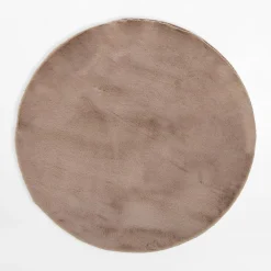Dywan okrągły RABBIT, taupe, 120 cm
