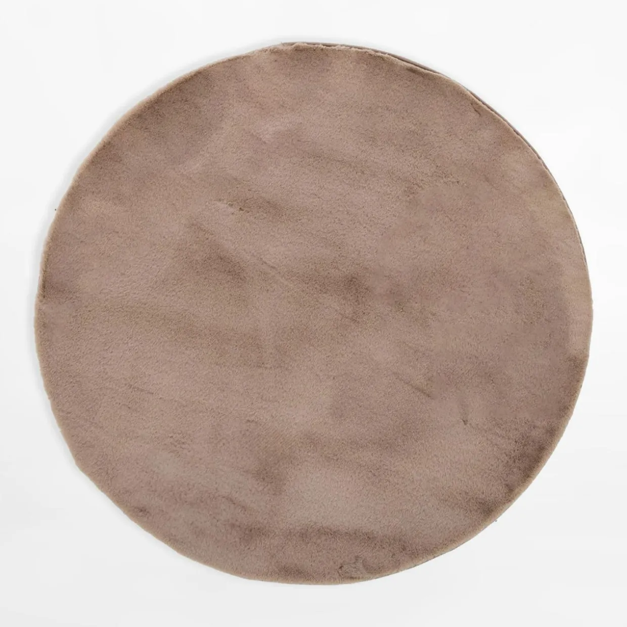 Dywan okrągły RABBIT, taupe, 120 cm
