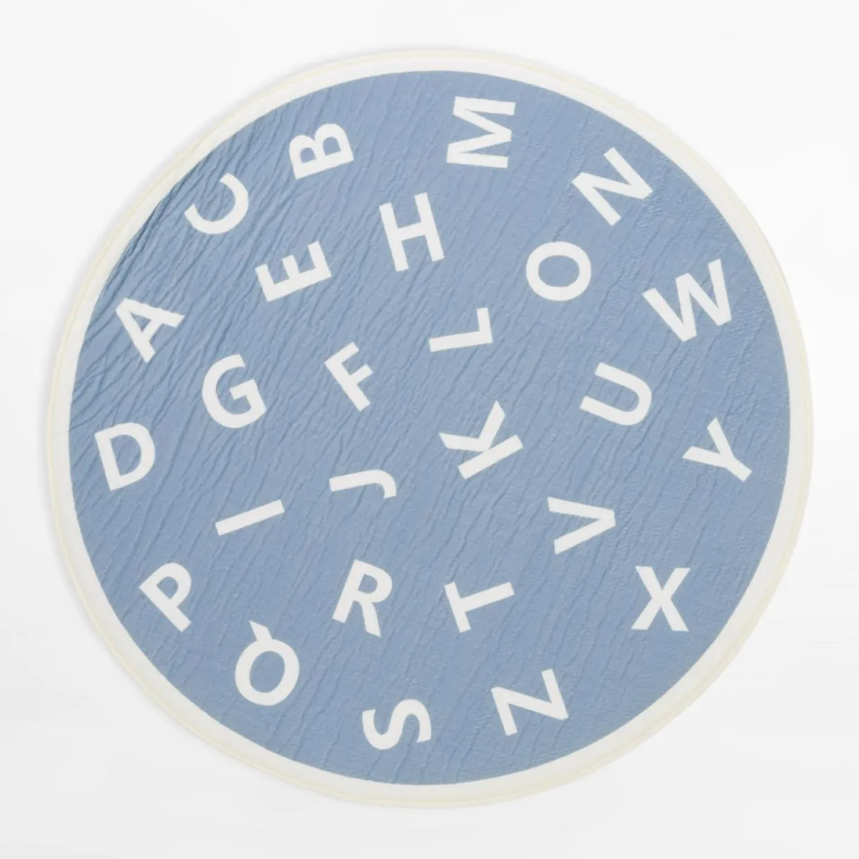 Dywan okrągły w literki WORDS, 100 cm