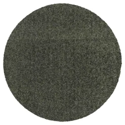 Dywan okrągły zielony LAVER 80 cm