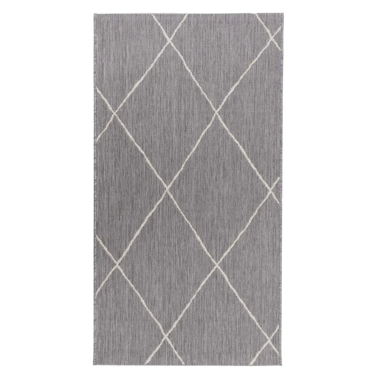 Dywan PIATTO SZARE ROMBY 80x150 cm