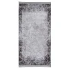 Dywan połyskujący z frędzlami czarny COSMIC 80x150 cm
