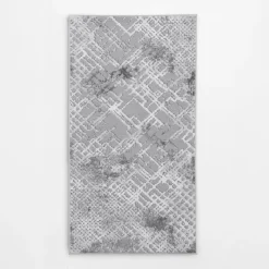 Dywan retro srebrny MIRACLE 80x150 cm