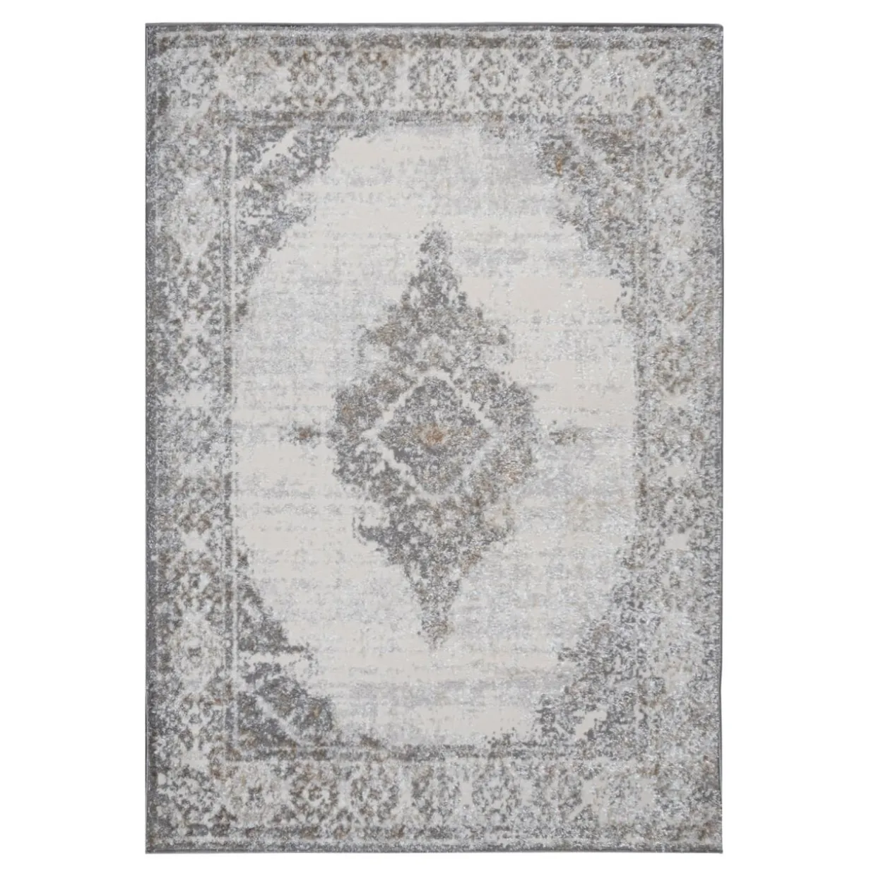 Dywan retro szary SALSA 67x120 cm