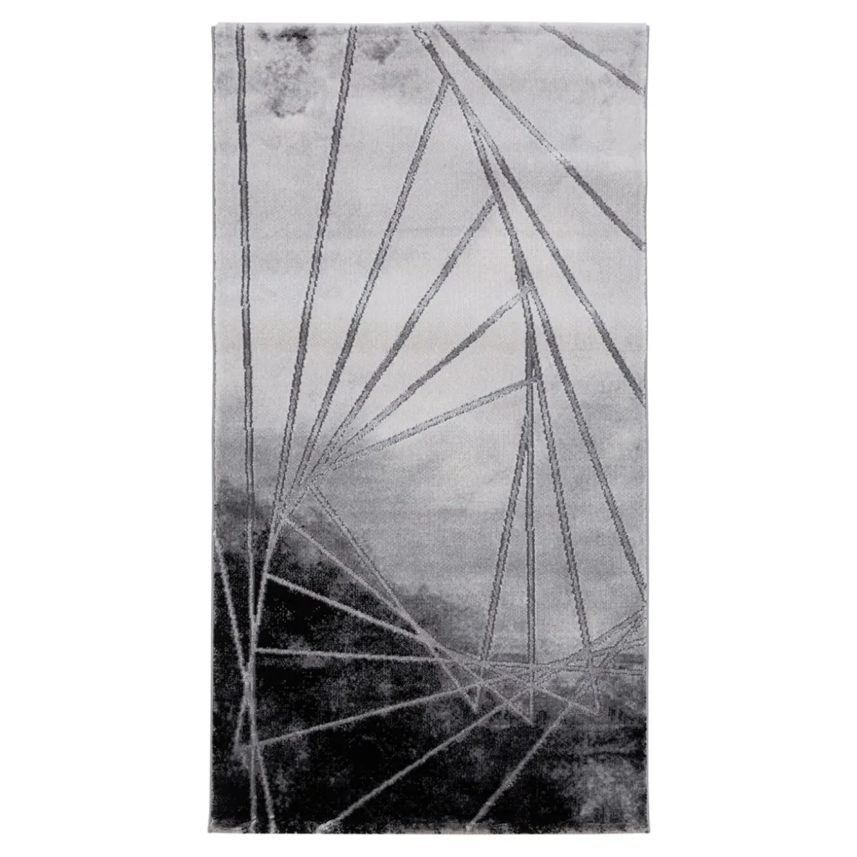 Dywan SPAZZIO SREBRNY 80x150 cm