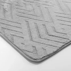 Dywan srebrny DOVER 3D 120x160 cm