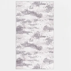 Dywan szaroantracytowy PRZECIERKA VISION 80x140 cm