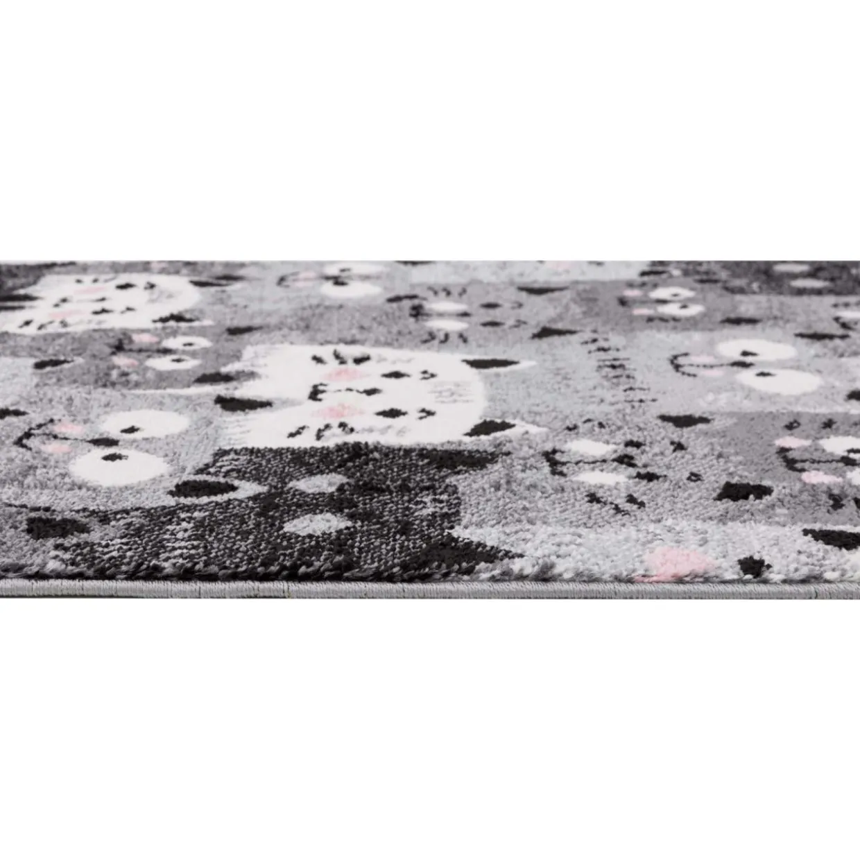 Dywan szary, koty HAPPY 120x170 cm