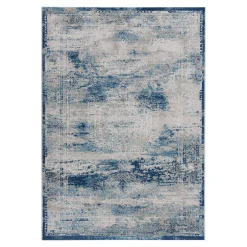 Dywan vintage niebieski ALMERA 160x220 cm