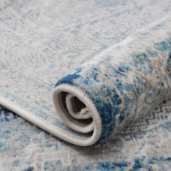 Dywan vintage niebieski ALMERA 160x220 cm