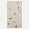 Dywan w miasteczko beżowy KIDY 80x150 cm