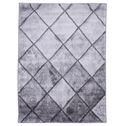 Dywan w szare romby MILLEY 160x230 cm